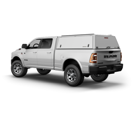 Ram 2500/3500 Truck Bed Cap SmartCap Edge Defender OEM White 20-26 Ram 2500/3500 6.4 Foot Standard Bed RSI SmartCap