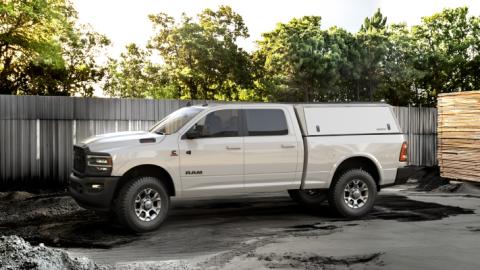 Ram 2500/3500 Truck Bed Cap SmartCap Edge Defender OEM White 20-26 Ram 2500/3500 6.4 Foot Standard Bed RSI SmartCap