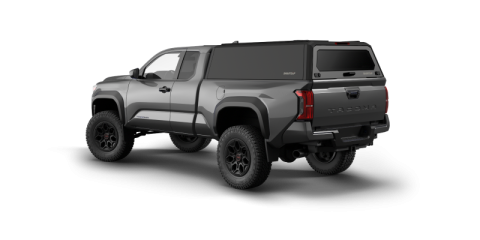 Tacoma Truck Bed Cap SmartCapEVOh Hatchback Matte Black For 24-26 Toyota Tacoma 6 Foot Standard Bed RSI SmartCap
