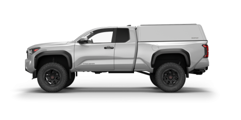 Tacoma Truck Bed Cap SmartCapEVOh Hatchback OEM White For 24-26 Toyota Tacoma 6 Foot Standard Bed RSI SmartCap