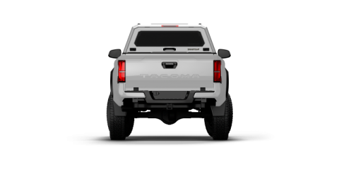 Tacoma Truck Bed Cap SmartCapEVOh Hatchback OEM White For 24-26 Toyota Tacoma 6 Foot Standard Bed RSI SmartCap