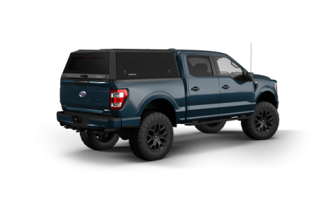 F-150 Truck Bed Cap SmartCap Edge Sport Matte Black For 21-26 Ford F-150 5.5 Foot Short Bed RSI SmartCap