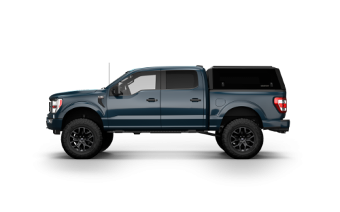 F-150 Truck Bed Cap SmartCap Edge Sport Matte Black For 21-26 Ford F-150 5.5 Foot Short Bed RSI SmartCap