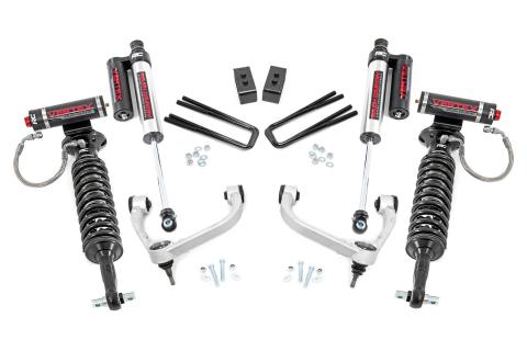 F-150 3 Inch Lift Kit Bolt On w/Vertex 2021 F-150 4WD Rough Country