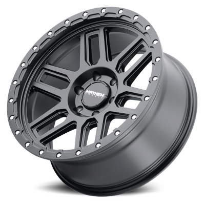 Mayhem Offroad Wheels Delta 8304 MB 20x9 Matte Black Lip Black 0 Off Set 5 Lug 5 BSM 78.1 Bore Cast Aluminum