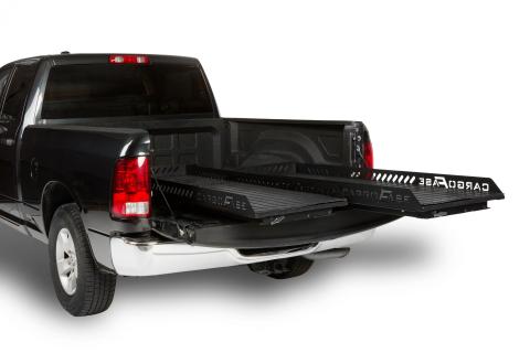 Dual Slide Cargo Slide 1200 Lb Capacity (600 each side) 99-Pres Silverado/Sierra Dodge Ram Short Bed 75-99 Ford F150/F250/F350 07-Pres Toyota Tundra Short Bed Cargo Ease
