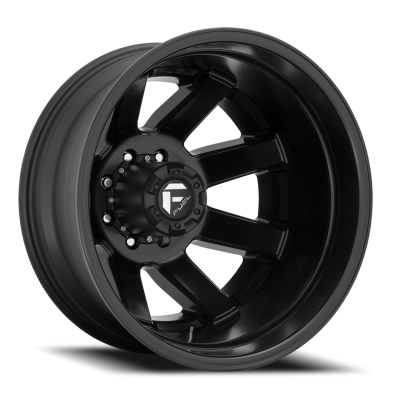 Dually Wheels 20X8.3 Maverick Dually D436 8 On 200 Matte Black 142 Bore -201 Offset 7 Spoke Outer Dually Fuel Off Road Wheels
