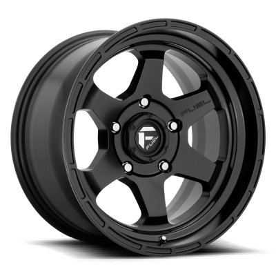 Aluminum Wheels 17X9 Shok D664 6 On 135 Matte Black 87.1 Bore 1 Offset Fuel Off Road Wheels