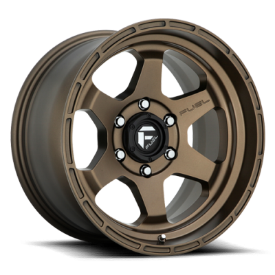 Aluminum Wheels 20X9 Shok D666 6 On 135 Matte Bronze 87.1 Bore 20 Offset Fuel Off Road Wheels