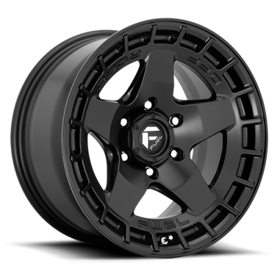 Aluminum Wheels 17X9 Warp D733 6 On 135 Satin Black 87.1 Bore 1 Offset Fuel Off Road Wheels