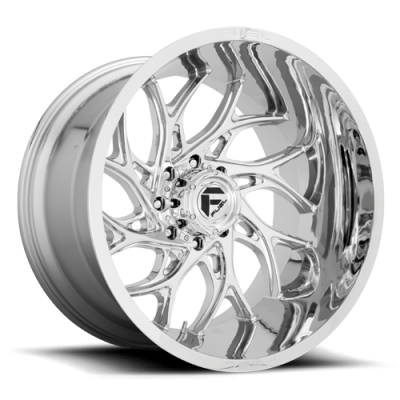 Aluminum Wheels 20X9 Runner D740 6 On 135 Chrome 87.1 Bore 1 Offset Fuel Off Road Wheels