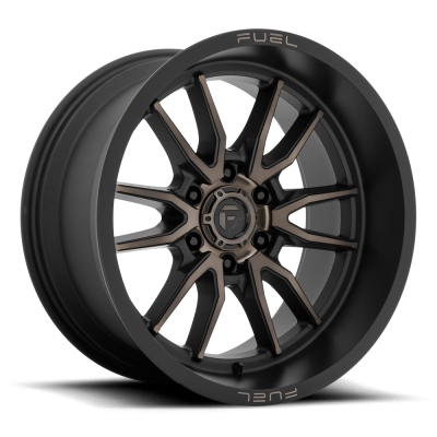 Aluminum Wheels 20X9 Clash 6 D762 6 On 135 Matte Black Double Dark Tint 87.1 Bore 1 Offset Multi Spoke Fuel Off Road Wheels