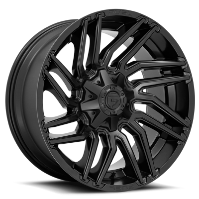 Aluminum Wheels 20X9 Typhoon D775 8 On 180 Matte Black 124.3 Bore 1 Offset Fuel Off Road Wheels