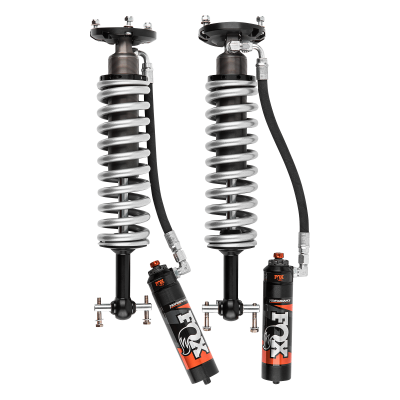 2019-2024 Silverado/Sierra 1500 w/UCA Front Coilover Performance Elite 2.5 Series Aluminum Remote Reservoir 6.0 Inch Non-TB/Non-AT4 3.5 Inch Lift TB/AT4 1.5 Inch Lift Fox Offroad Shocks