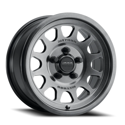 Aluminum Wheels 15x7 MR414 Bead Grip UTV Bolt Pattern 5 On 114.3 Offset 38 Lip Size 0.79 Graphite GY Method