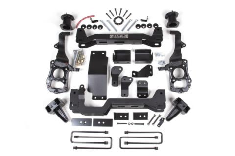 21-23 Ford F-150 Tremor 4WD 5 Inch Lift Kit 3 Inch Rear Block Spacer Front Nitro Rear Zone Offroad