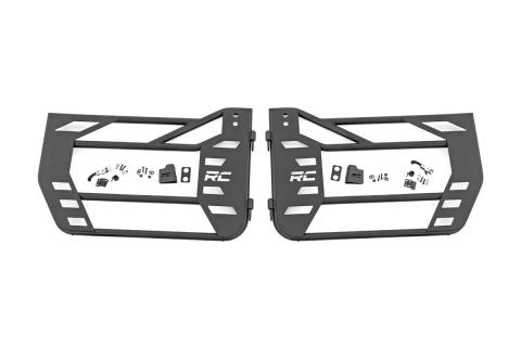 Jeep Front Steel Tube Doors 07-18 Wrangler JK Rough Country