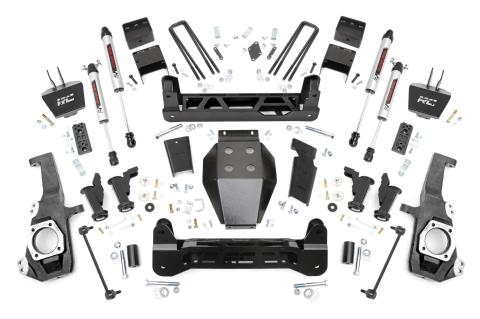 5 Inch Lift Kit Torsion Drop V2 Silverado/Sierra 2500HD/3500HD (20-26) Rough Country