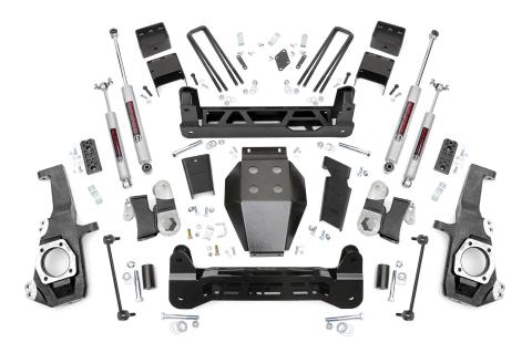 5 Inch Lift Kit NTD w/ Overloads Silverado/Sierra 2500HD/3500HD (20-26) Rough Country