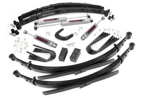 6 Inch Suspension Lift System 56 Inch Rear Springs 73-76 C20/K20/C25/K25 Rough Country