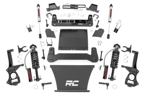 6 Inch Suspension Lift Kit Vertex Coilovers & V2 Shocks 19-20 Silverado/Sierra 1500 4WD/2WD Rough Country