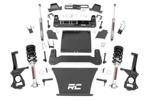 6.0 Inch Suspension Lift Kit N3 Struts 19-20 GMC 1500 PU 4WD/2WD Rough Country