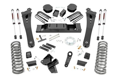 5 Inch Lift Kit Diesel AISIN V2 Ram 3500 4WD (2019-2024) Rough Country
