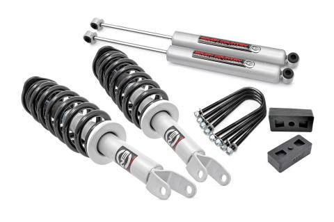 2.5 Inch Suspension Lift Kit w/N3 Lifted Struts 06-08 RAM 1500 4WD Rough Country