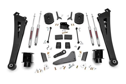 5 Inch Lift Kit RR Air Bags Ram 2500 4WD (2014-2018) Rough Country