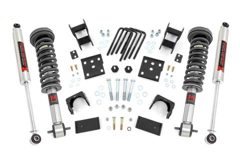 2 Inch Lowering Kit 4 Inch Rear Lowering M1 Ford F-150 4WD (2015-2026) Rough Country