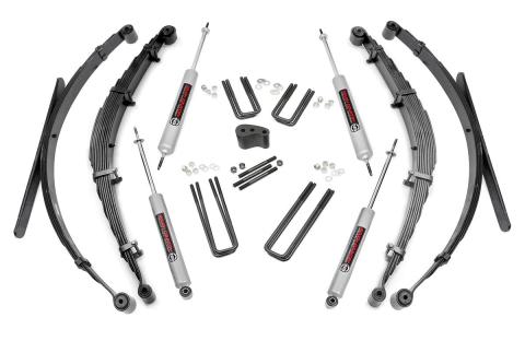 4 Inch Lift Kit Rear Springs Ford F-250 4WD (1977-1979) Rough Country