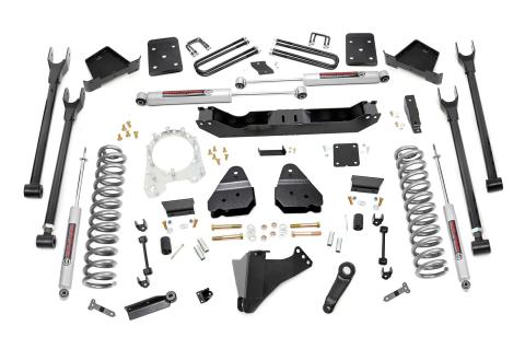 6 Inch Ford 4-Link Suspension Lift Kit 17-19 F-250/350 4WD Diesel 4 Inch Axle w/Overloads Rough Country