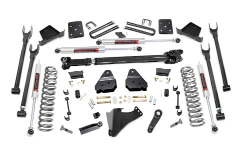 6 Inch Lift Kit Diesel 4 Link M1 w/ M1 Rear Shocks Ford F-250/F-350 Super Duty (17-22) Rough Country