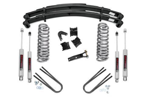 4 Inch Lift Kit Rear Springs Ford Bronco 4WD (1978-1979) Rough Country