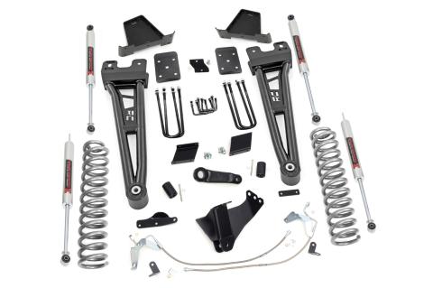 6 Inch Lift Kit Diesel Radius Arm M1 OVLD Ford F-250 Super Duty 4WD (11-14) Rough Country