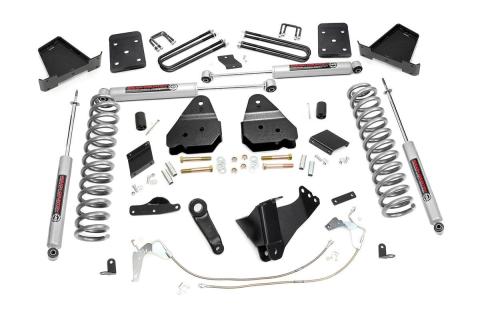 6 Inch Lift Kit Gas OVLD Ford F-250 Super Duty 4WD (2015-2016) Rough Country