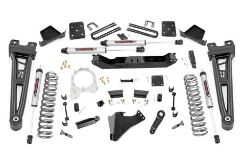 6 Inch Suspension Lift Kit w/Radius Arms & V2 Monotube 17-19 F-250/350 4WD Diesel Rough Country
