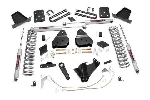 6 Inch Lift Kit Gas OVLD Ford F-250 Super Duty 4WD (2011-2014) Rough Country