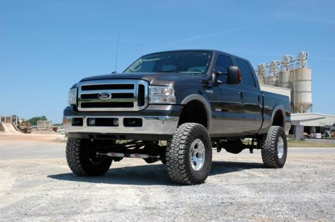 6 Inch Lift Kit Gas 4 Link OVLDS Ford F-250/F-350 Super Duty (05-07) Rough Country