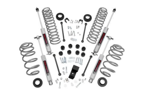 3.25 Inch Lift Kit 4 Cyl Jeep Wrangler TJ 4WD (1997-2002) Rough Country