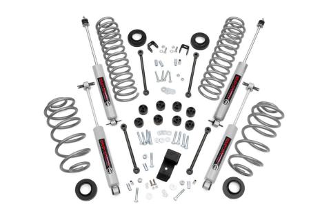 3.25 Inch Lift Kit 6 Cyl Jeep Wrangler TJ (03-06)/Wrangler Unlimited (04-06) Rough Country