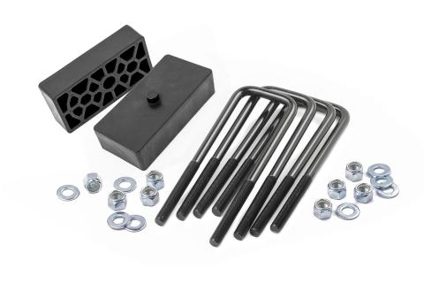1.5 Inch Block and U-Bolt Kit 01-10 Chevy/GMC 2500HD Rough Country