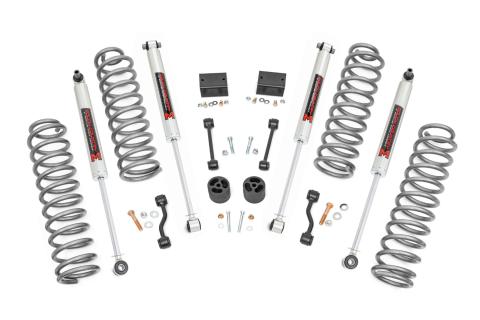 2.5 Inch Lift Kit Coils M1 Jeep Wrangler Unlimited Non-Rubicon 4WD (2018-2023) Rough Country