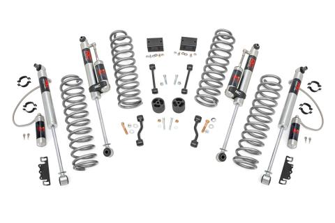 2.5 Inch Lift Kit Coils M1R Jeep Wrangler Unlimited Non-Rubicon 4WD (2018-2023) Rough Country
