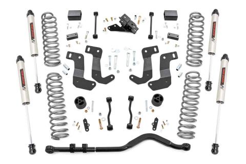 3.5 Inch Lift Kit C/A Drop Stage 1 V2 Jeep Wrangler Unlimited (18-23) Rough Country