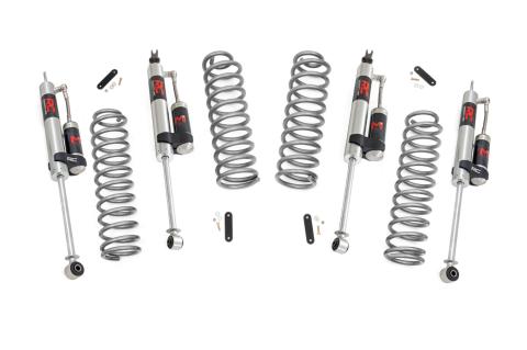 2.5 Inch Lift Kit Coils M1R Jeep Wrangler JK 4WD (2007-2018) Rough Country