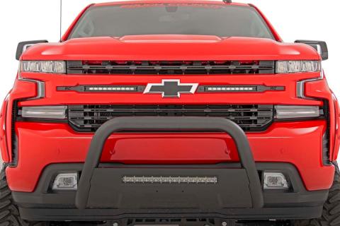 10-Inch Slimline Cree LED Light Bars Pair Black Series Rough Country