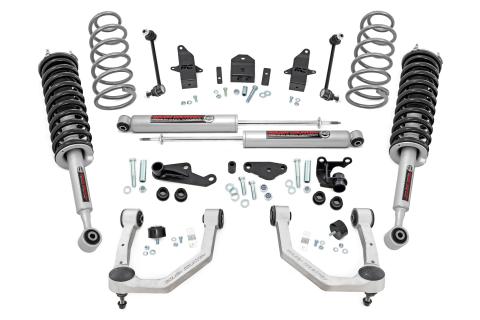 3.5 Inch Lift Kit N3 w/ Rear Shocks Toyota Tacoma 4WD (2024-2026) Rough Country