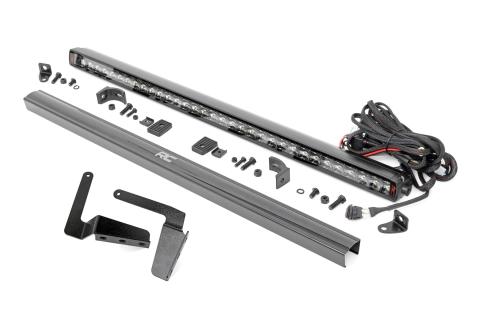 LED Light Kit Bumper Mount 30 Inch Spectrum Single Row Toyota Tundra (14-21) Rough Country