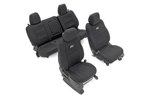 Seat Covers FR & RR Crew Cab Nissan Frontier 2WD/4WD (2022-2026) Rough Country